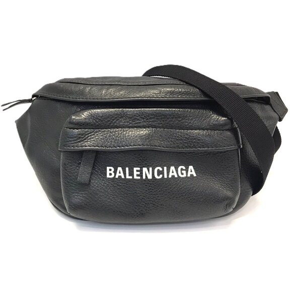 BALENCIAGA Black Hobo Bag - Picture 1 of 6